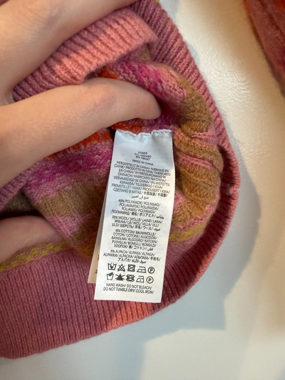 Boden Edie Fair Isle Wool Sweater - Picture 4 of 4